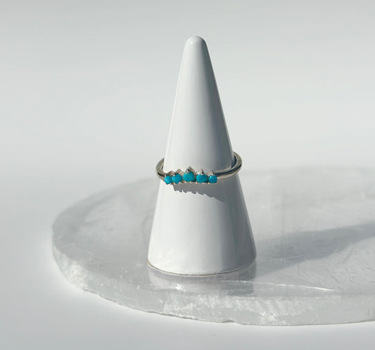 Turquoise Princess Ring - Various Sizes