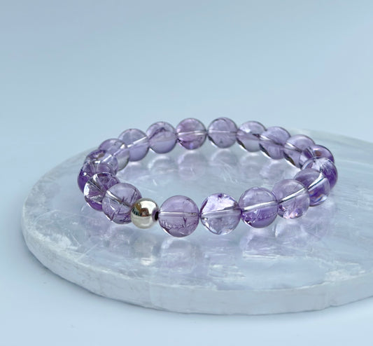 AA Grade Lavender Amethyst Bracelet