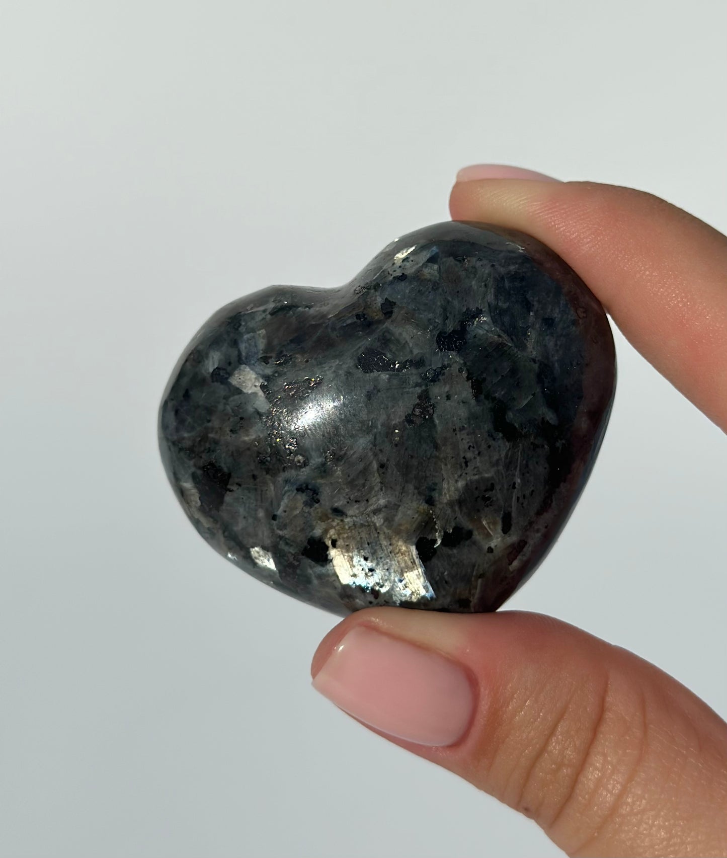 Larvikite Heart