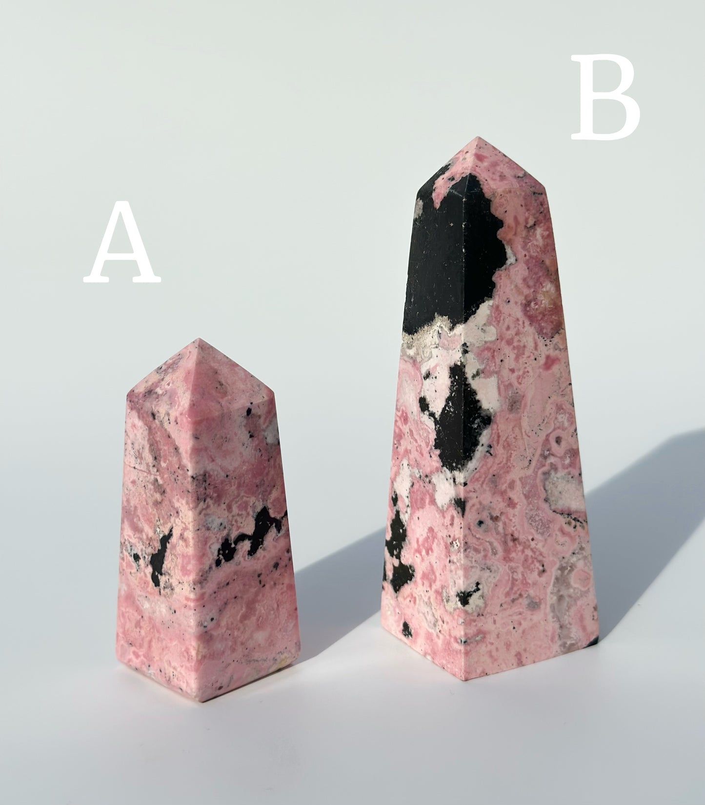 Peruvian Rhodonite Obelisk