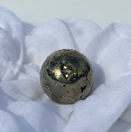 Druzy Pyrite Sphere