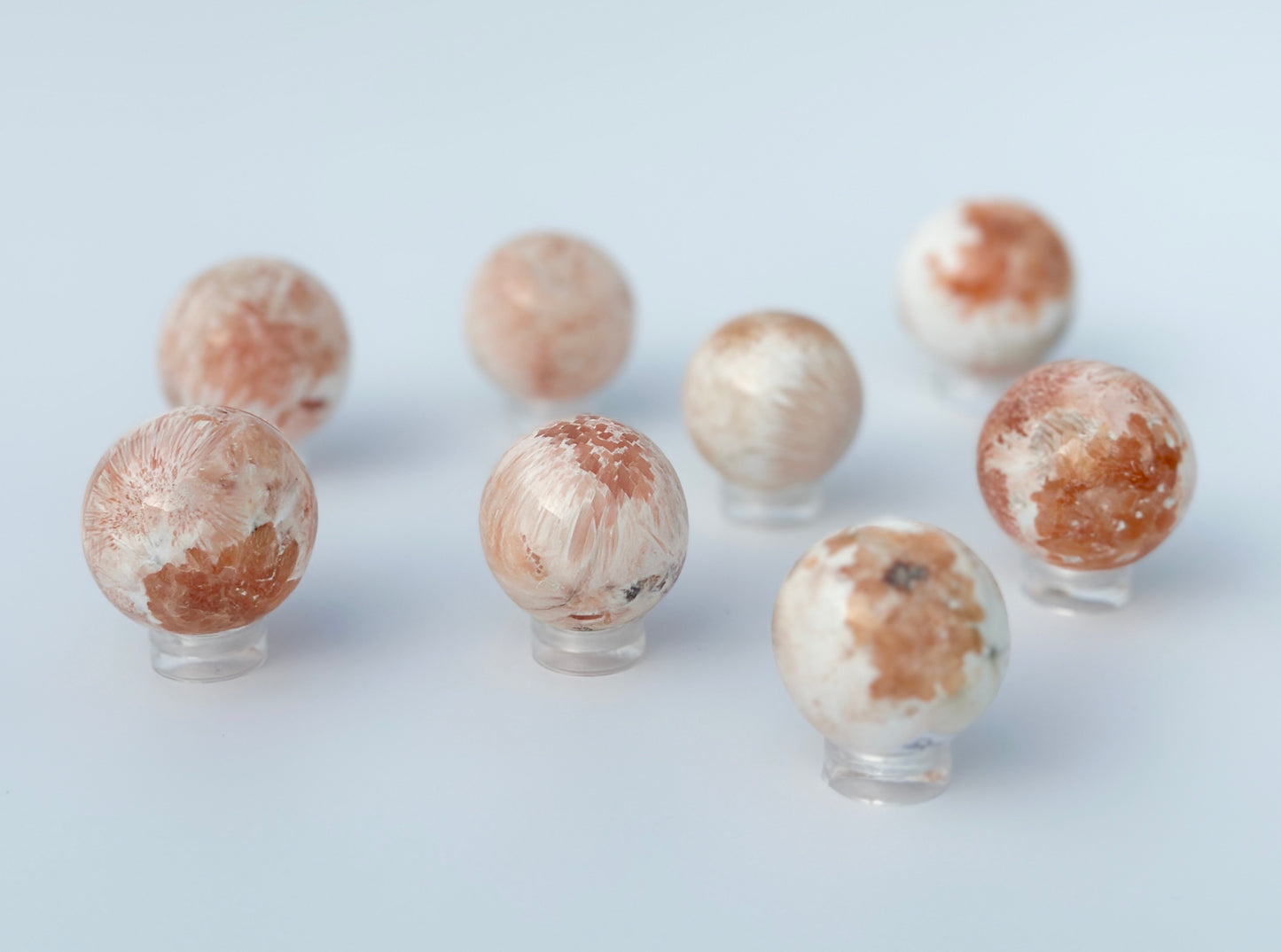 Pink Scolecite Small Sphere