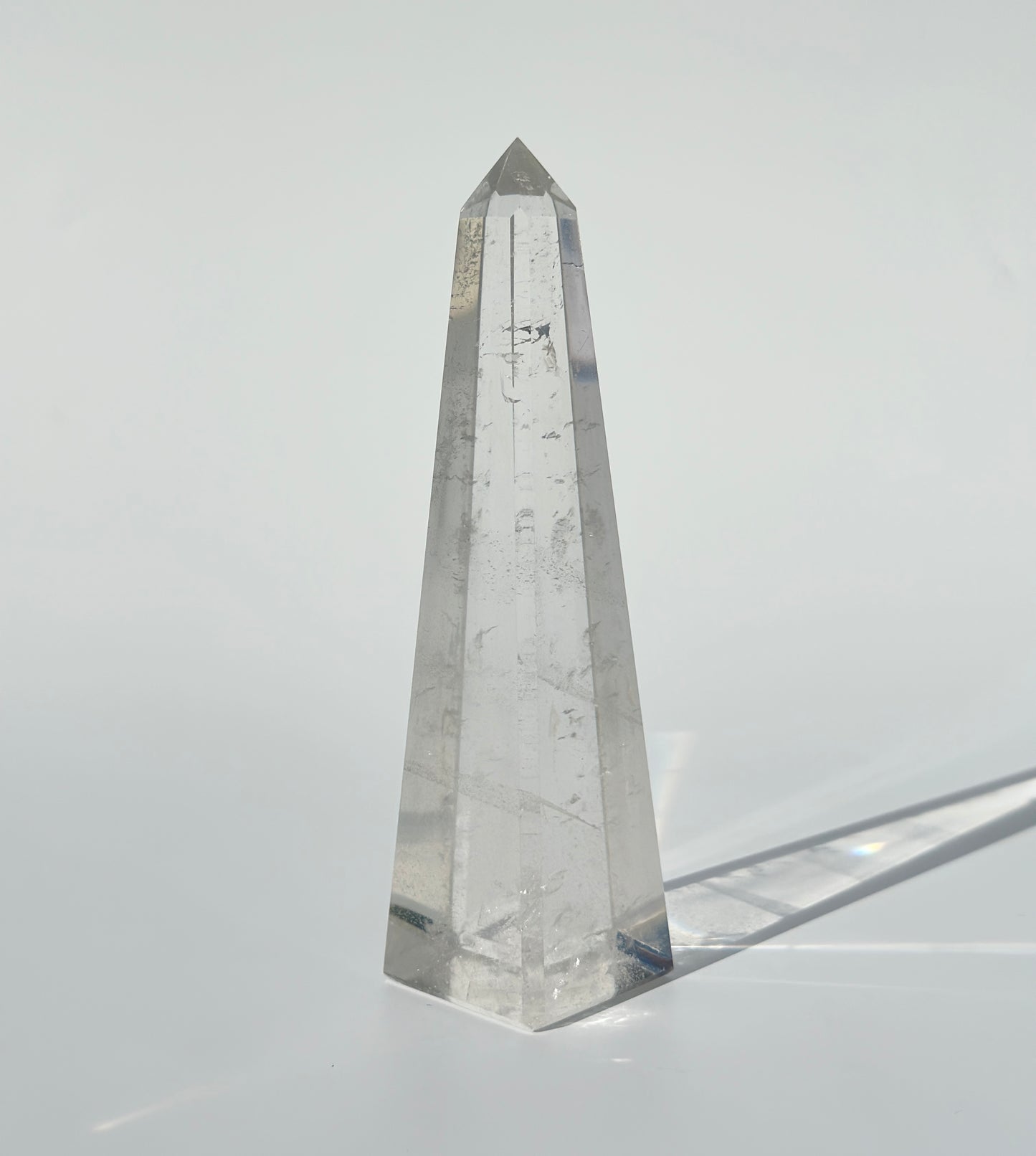 Clear Quartz Obelisk