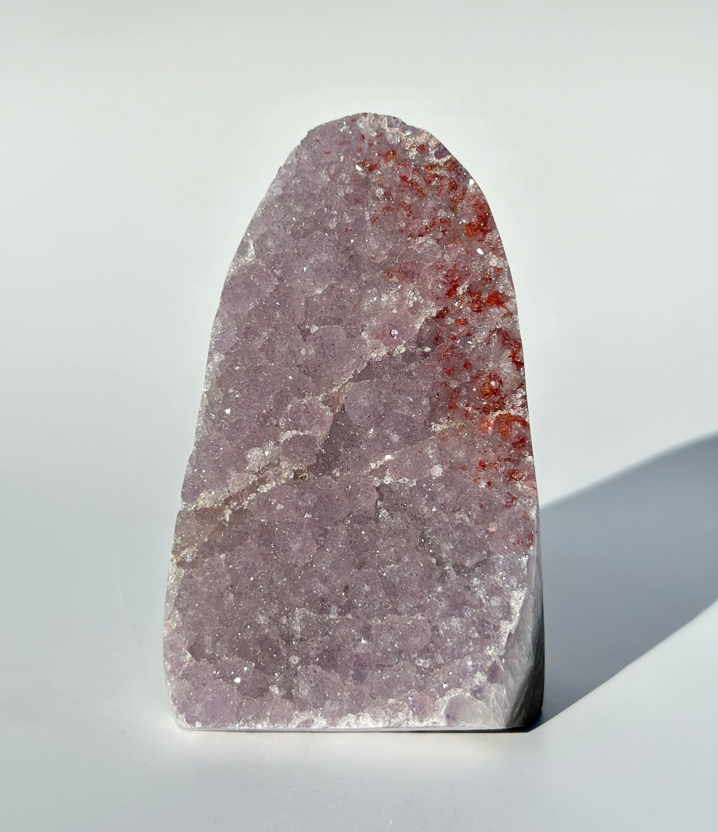 Pink Galaxy Amethyst Cut Base