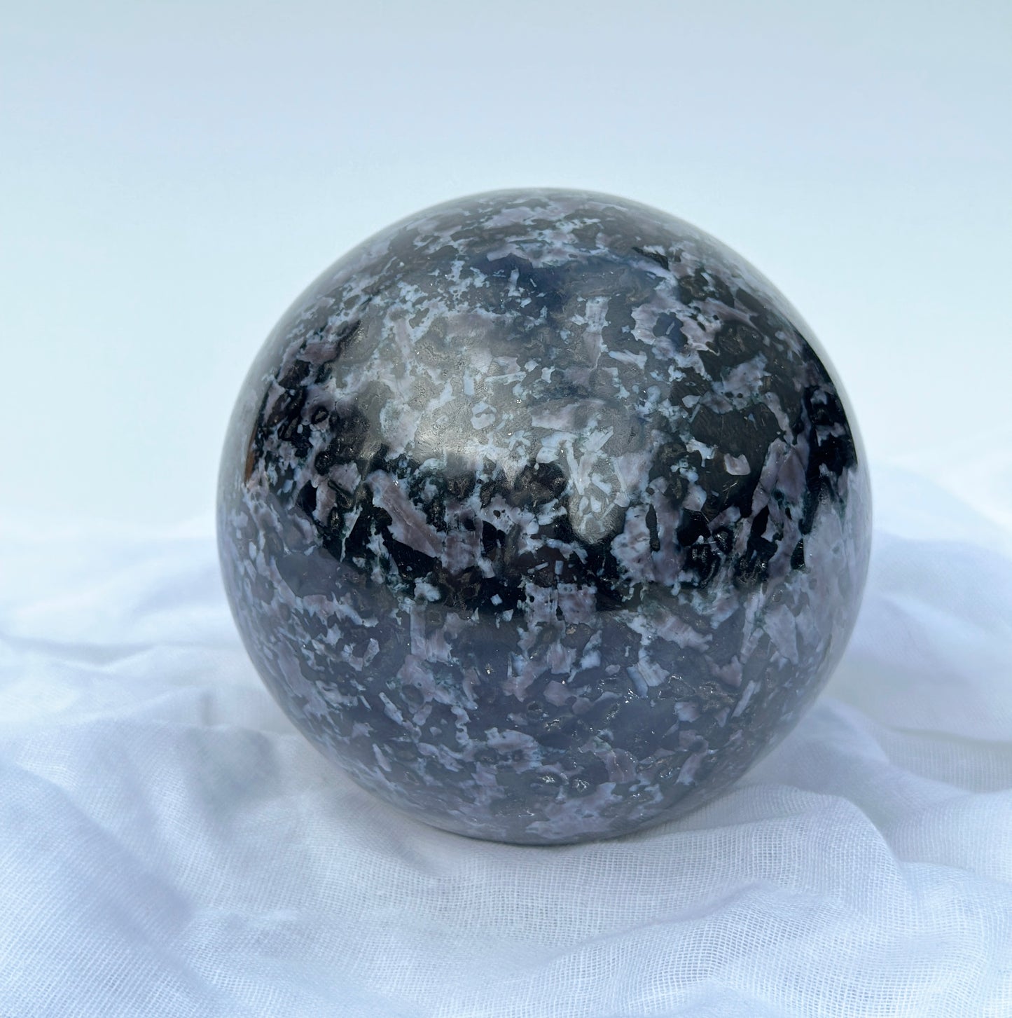 XL Indigo Gabbro Sphere