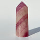 Magenta Fluorite Point