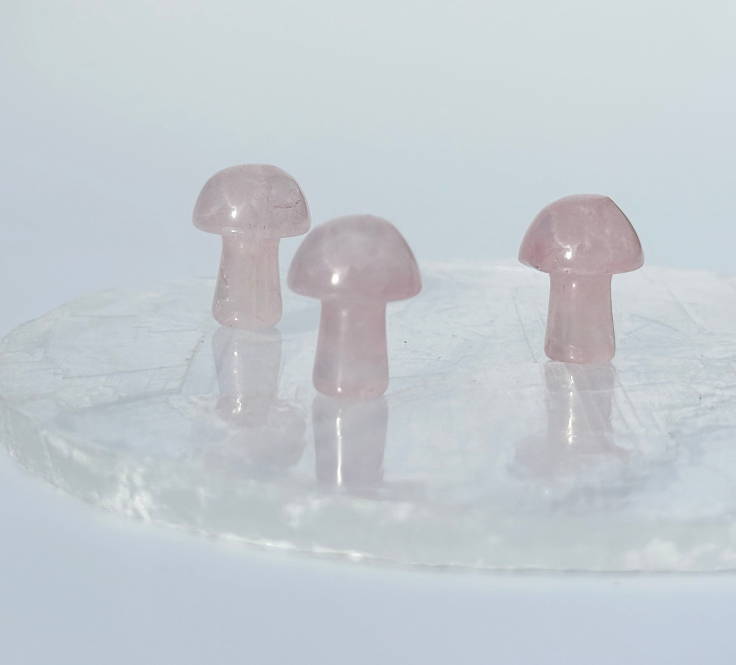 Rose Quartz Mini Mushroom