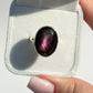 Pink Flash Labradorite Ring - Adjustable