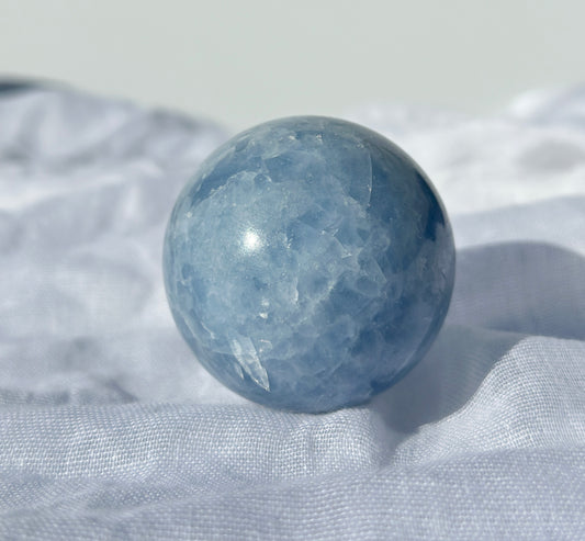 Blue Calcite Sphere