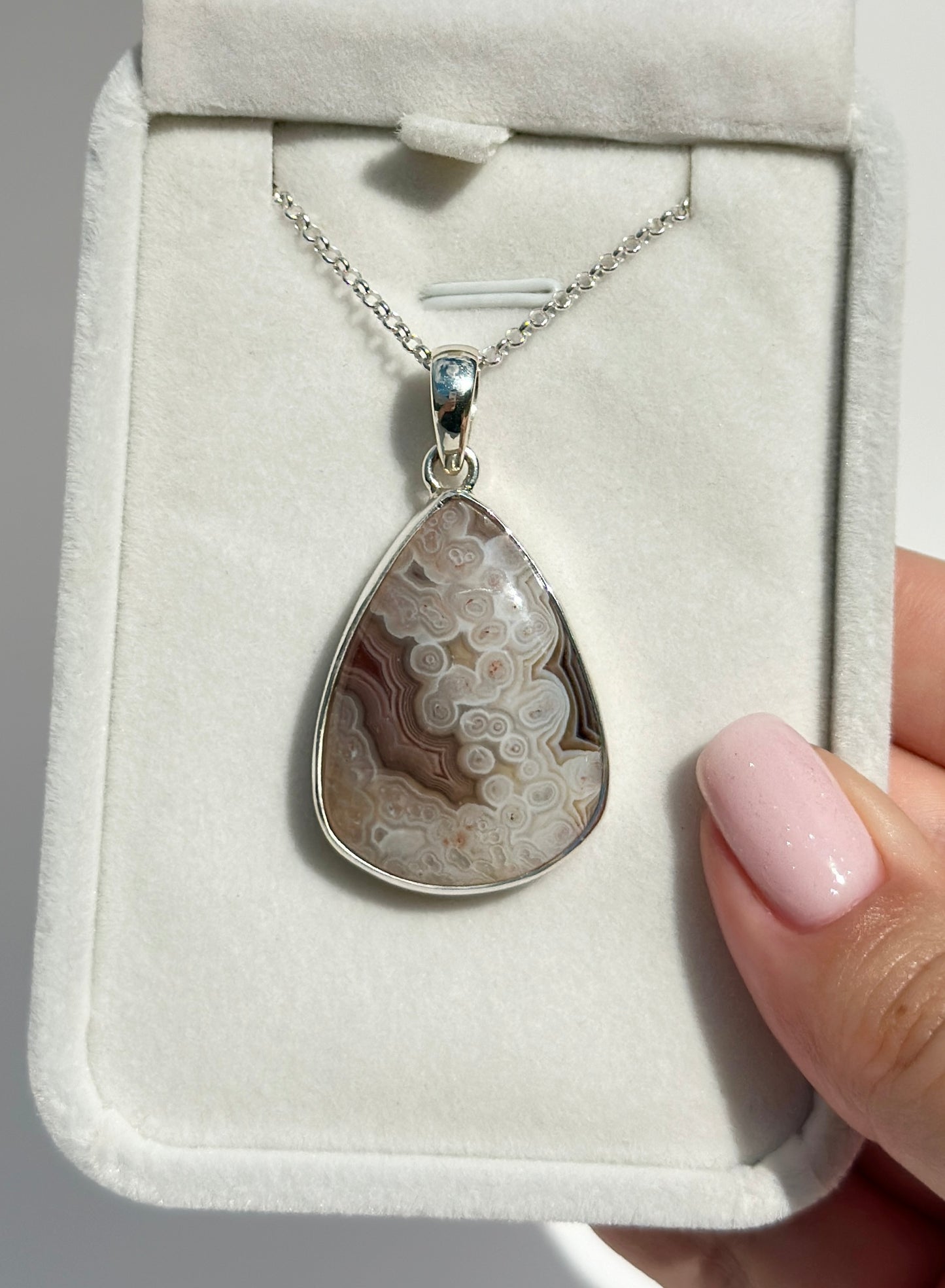 Botswana Agate Pendant