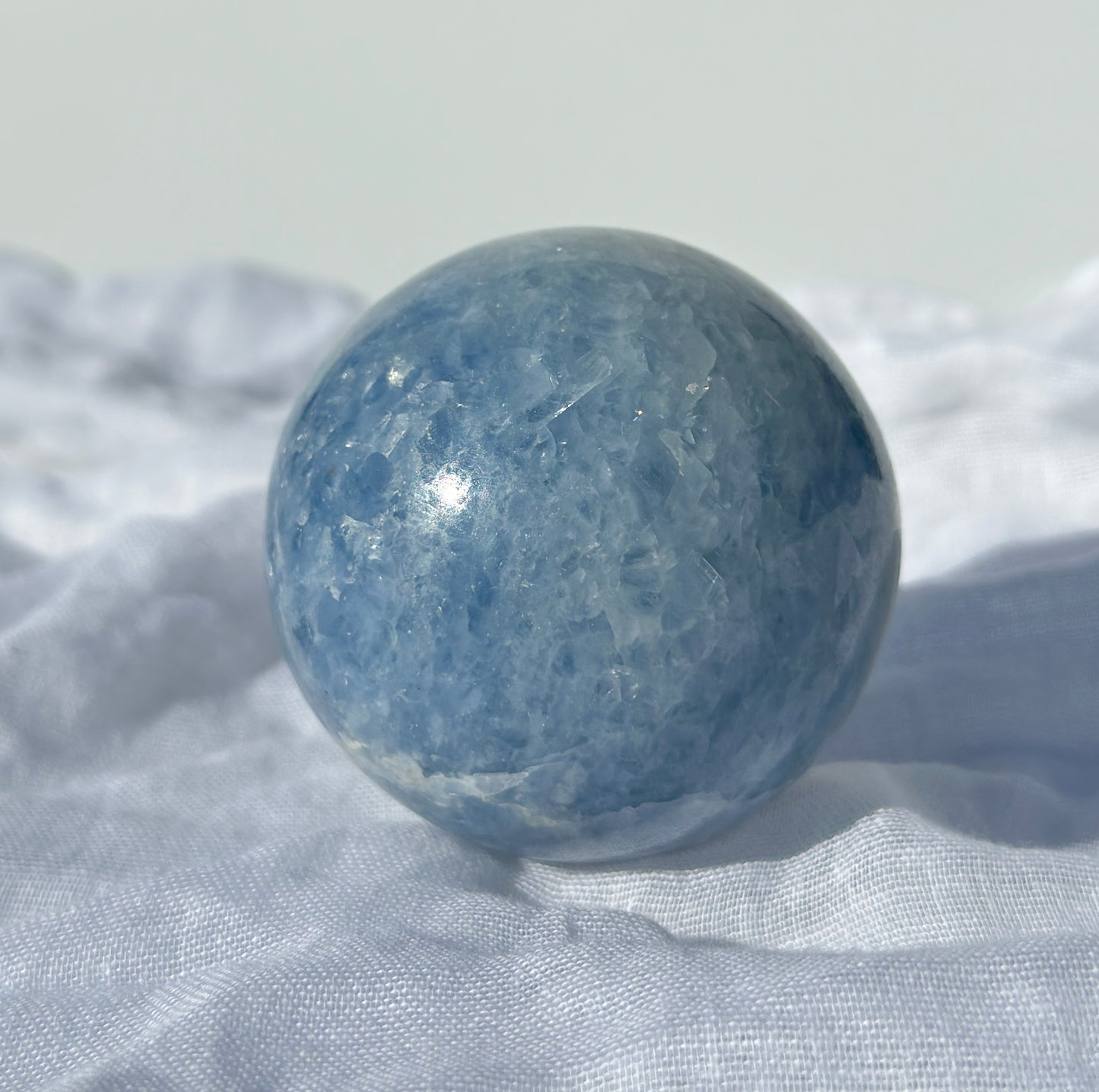 Blue Calcite Sphere