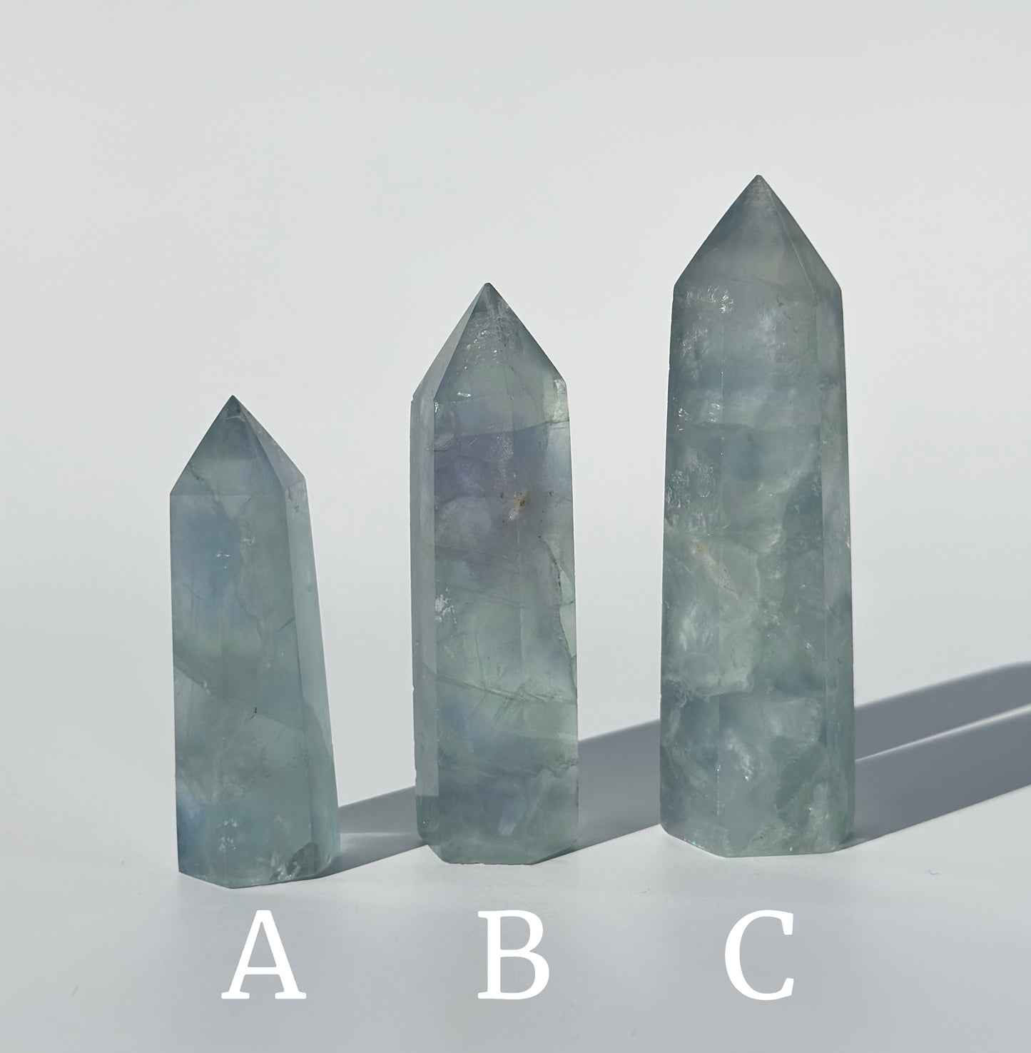 Blue Fluorite Point