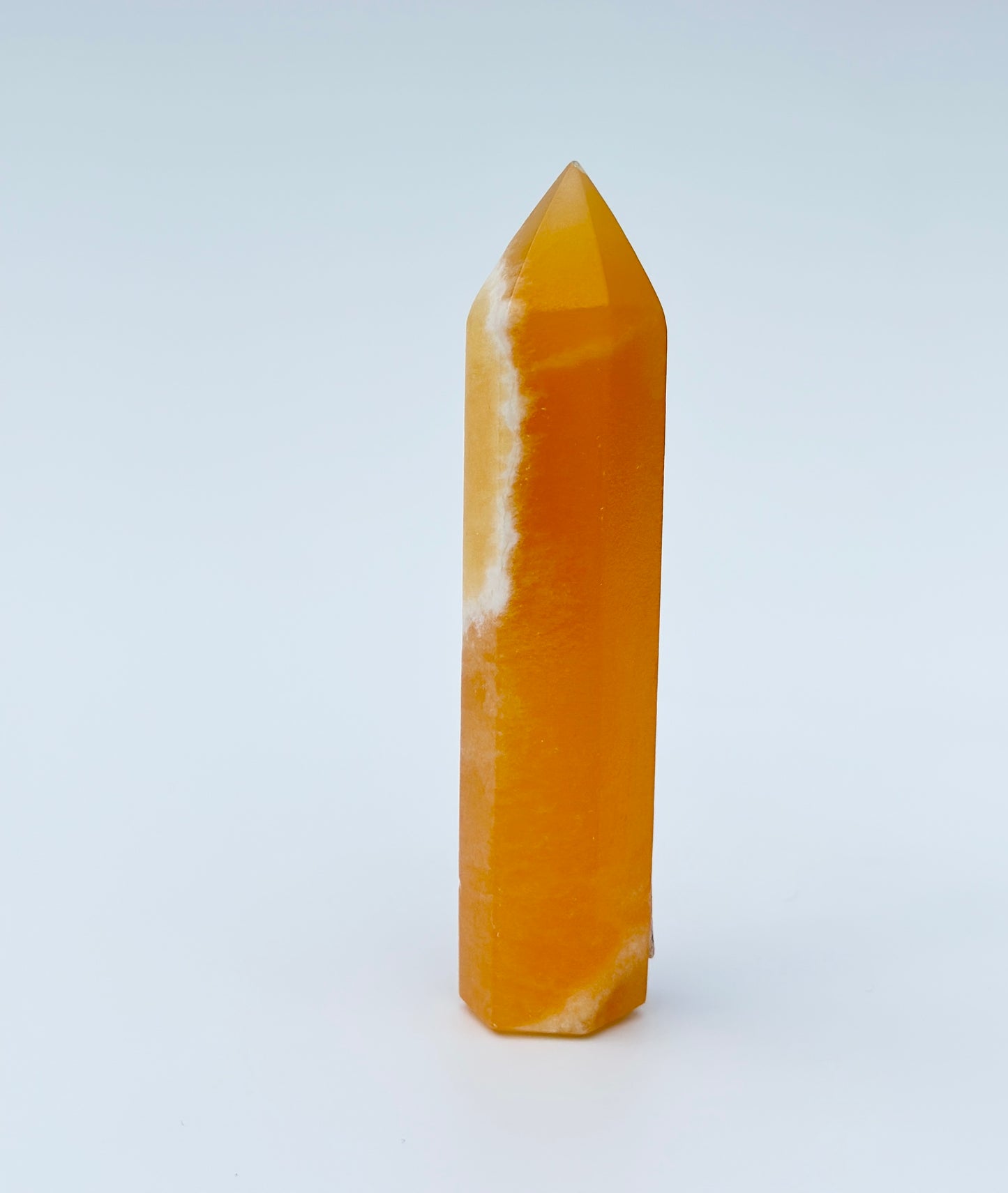 Orange Calcite Point