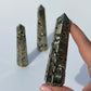 Druzy Pyrite Point