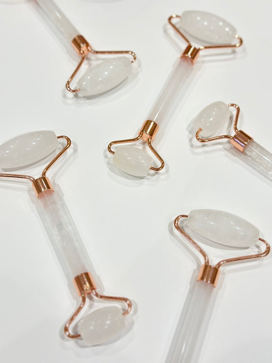 Clear Quartz Face Roller