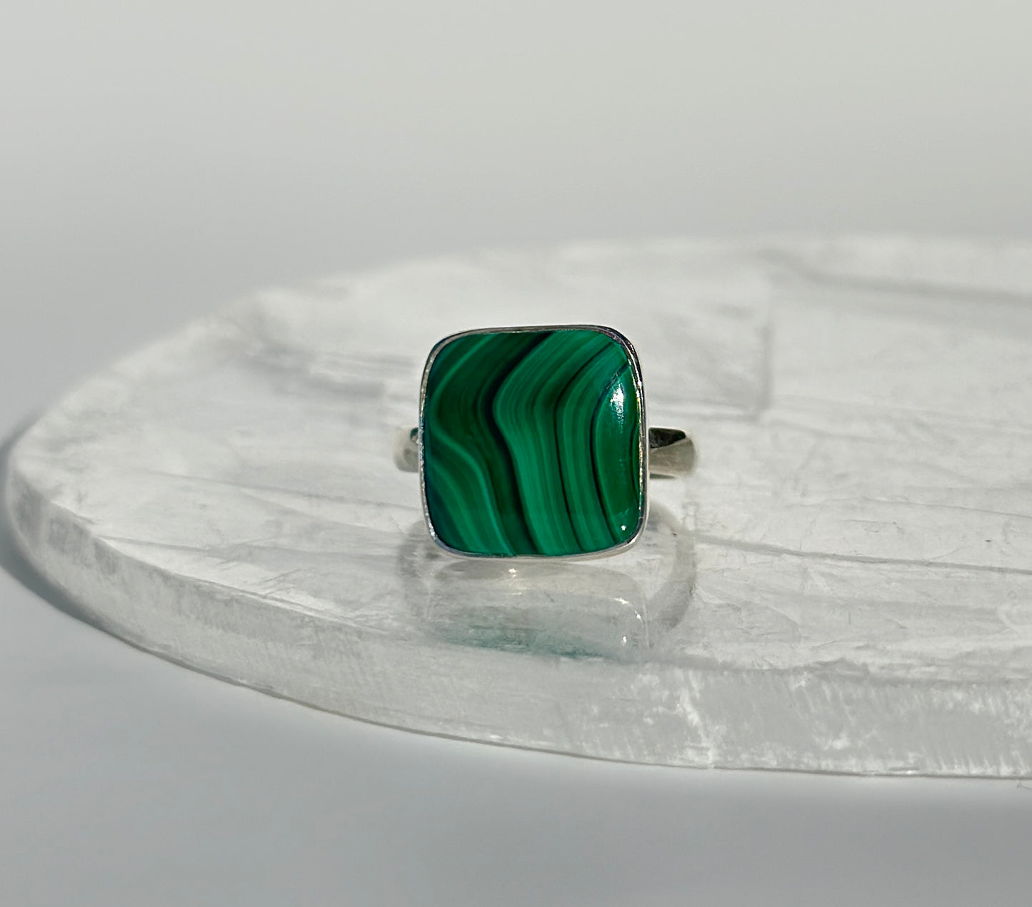 Malachite Ring - Adjustable