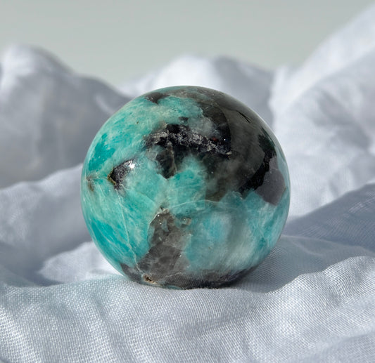 Smoky Amazonite Sphere