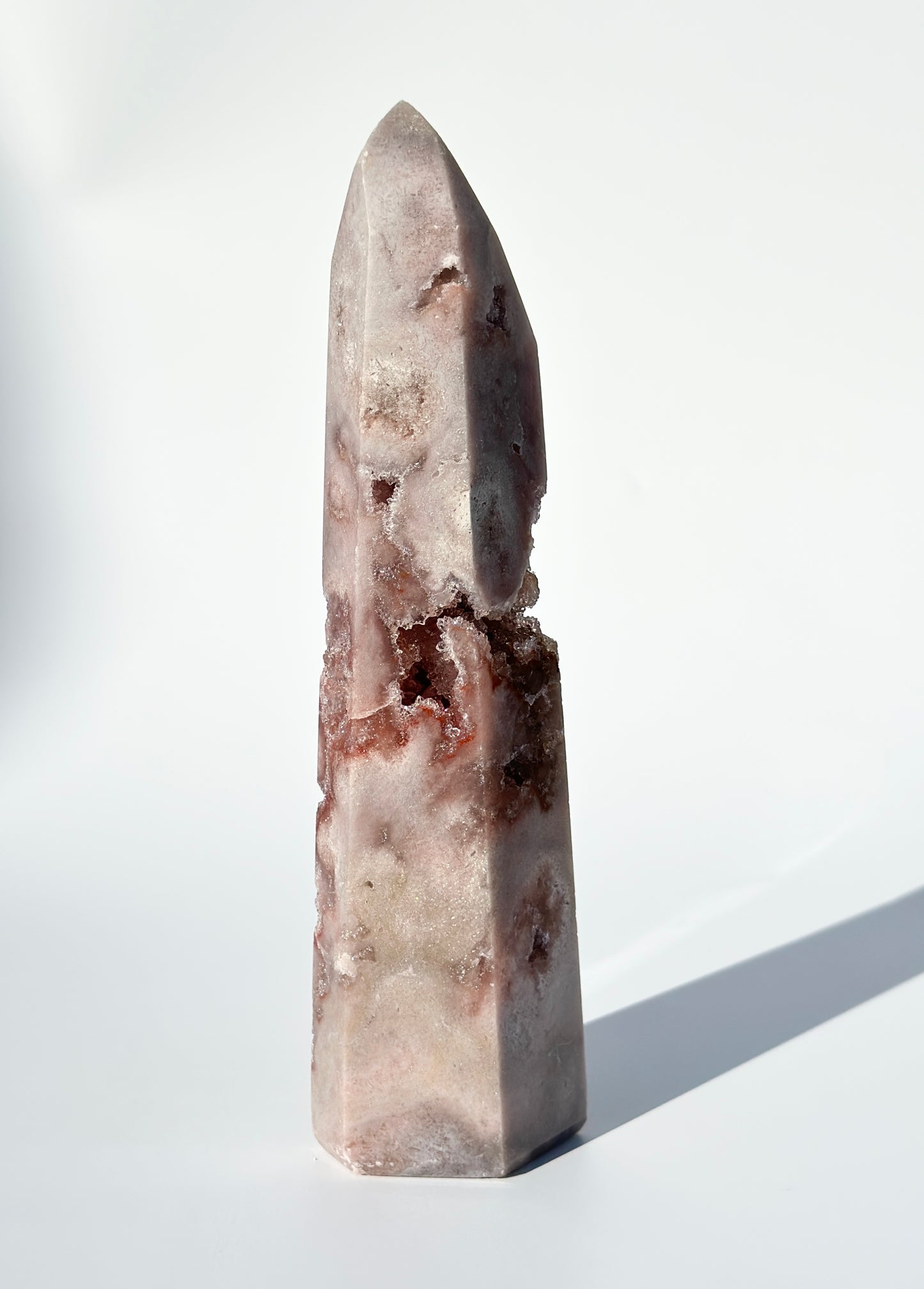 Pink Amethyst Point