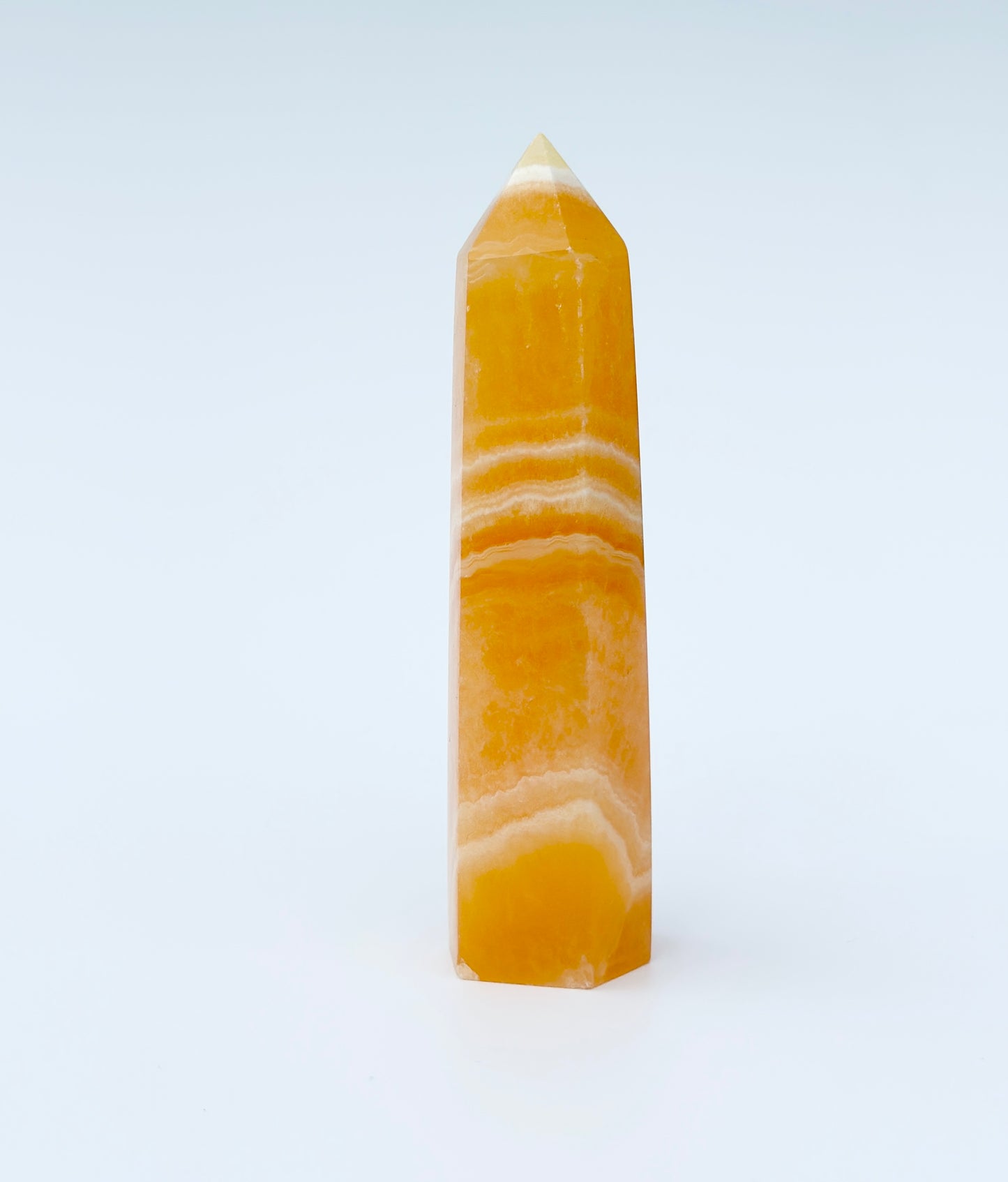 Orange Calcite Point