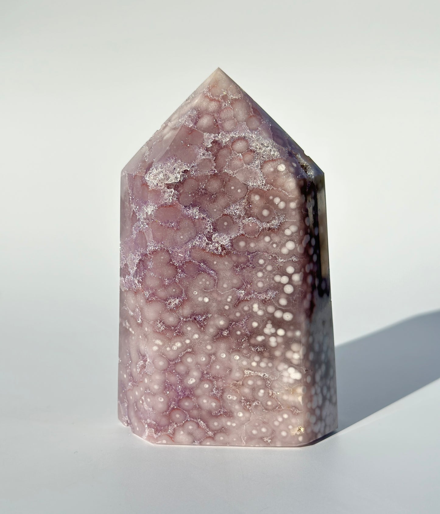 Pink Amethyst Point