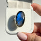 Blue Flash Labradorite Ring - Adjustable