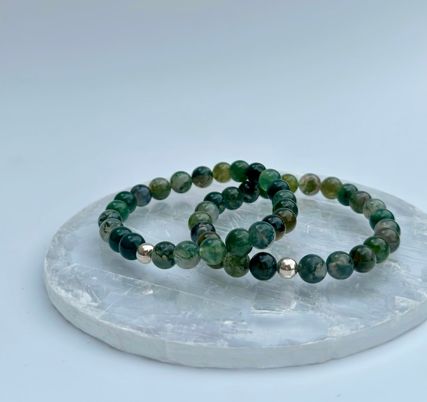 Moss Agate Bracelet