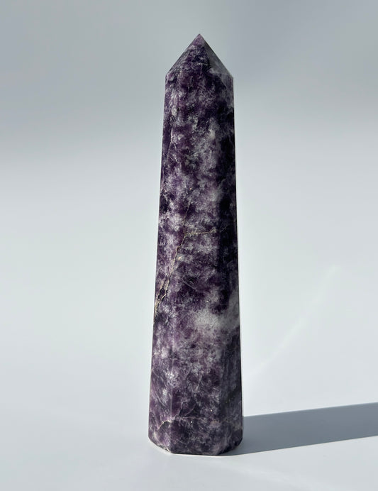 XL Lepidolite Point