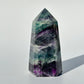 Rainbow Fluorite Point