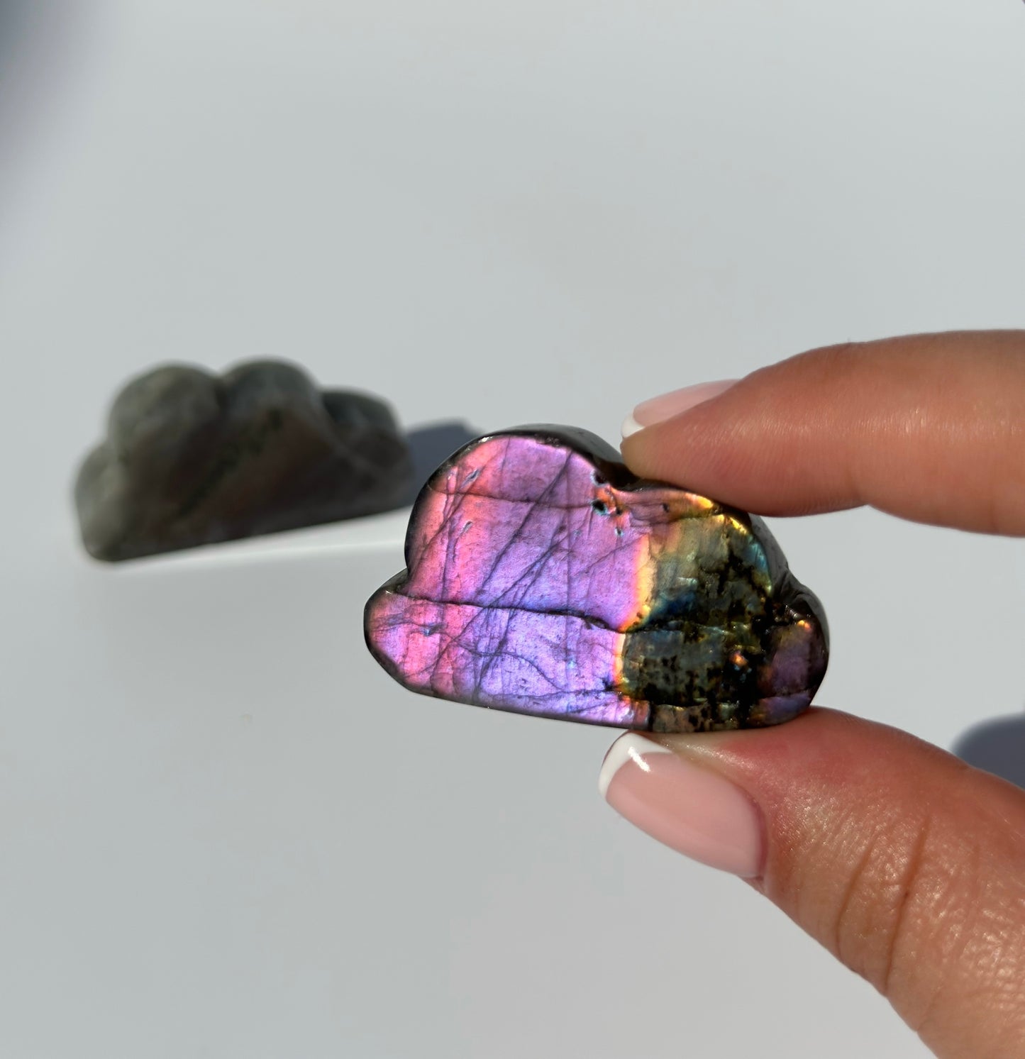 Sunset Flash Labradorite Cloud