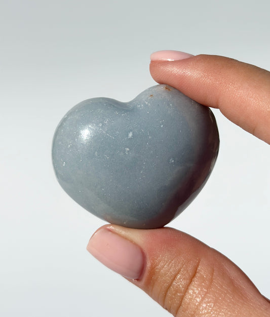 Angelite Heart