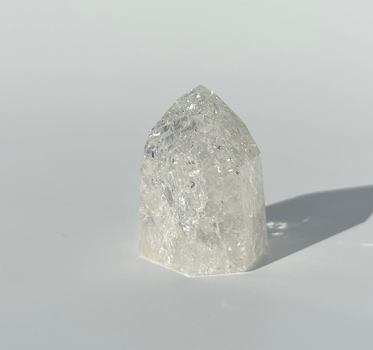 Crackle Quartz Point