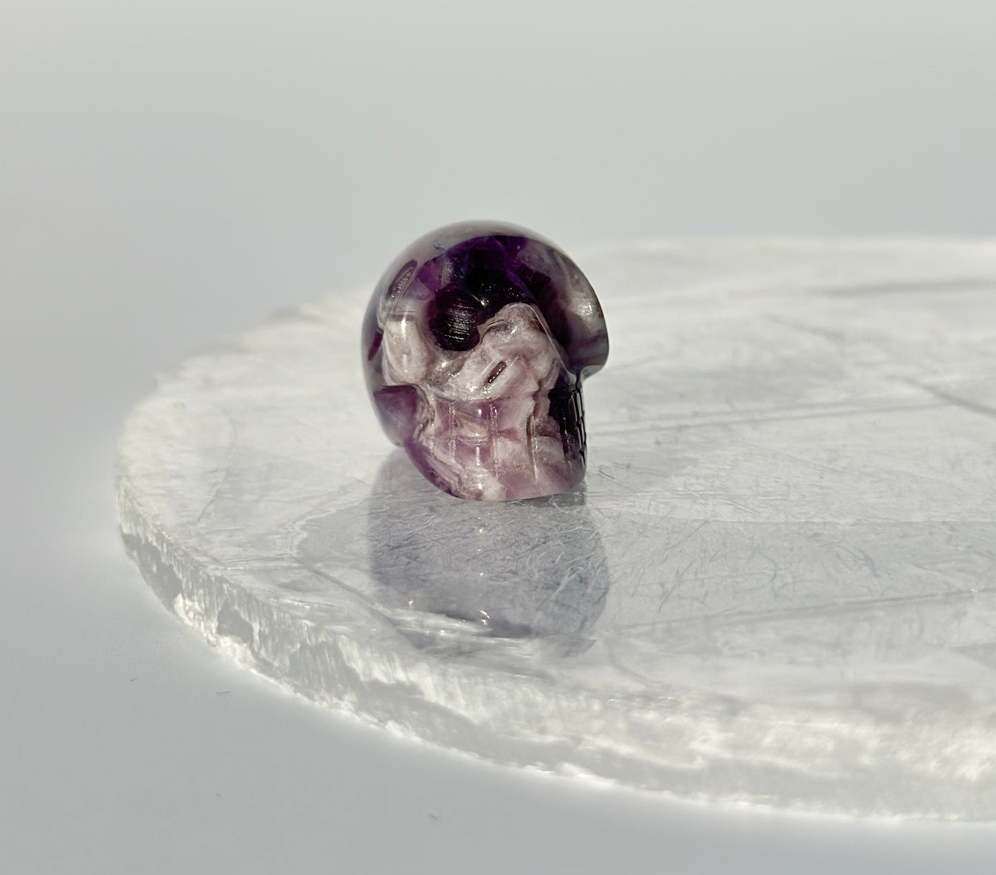 Dream Amethyst Mini Skull