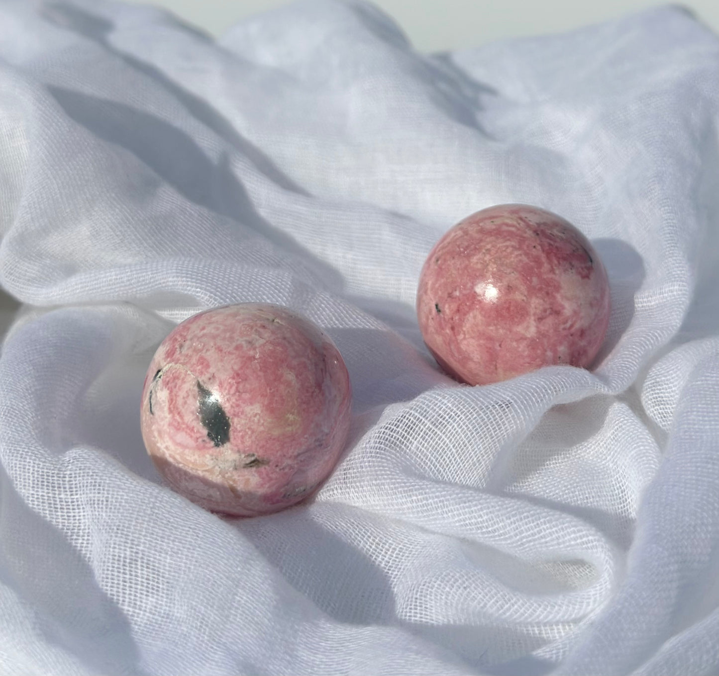 Peruvian Rhodonite Small Sphere