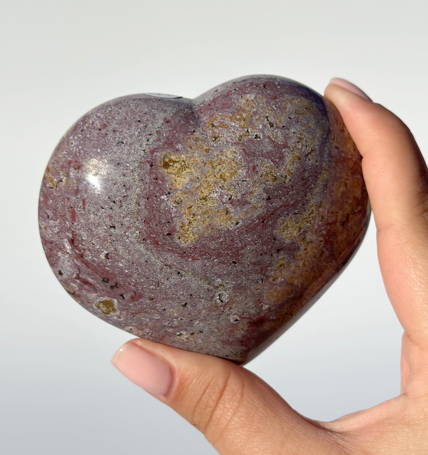 Ocean Jasper Heart