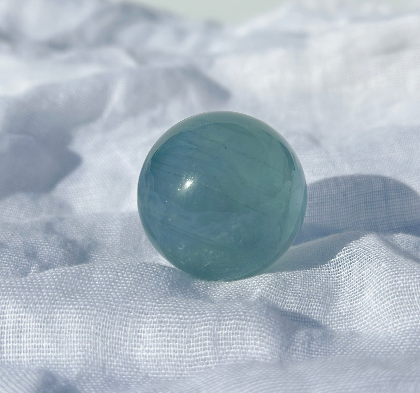 Blue Fluorite Sphere