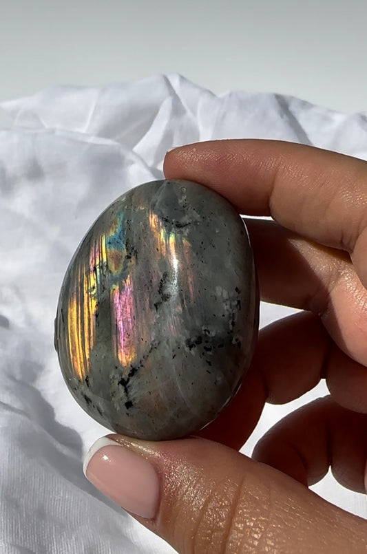 Purple Labradorite Palm