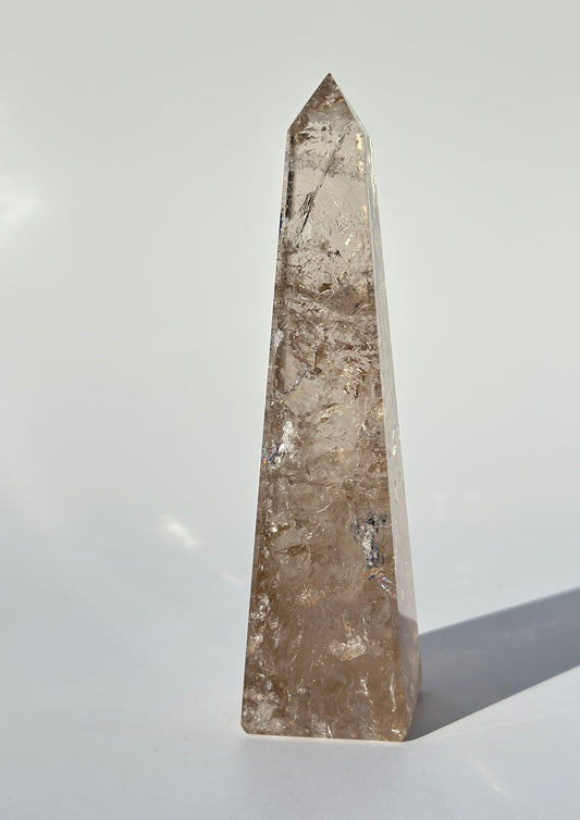 Smoky Quartz Obelisk