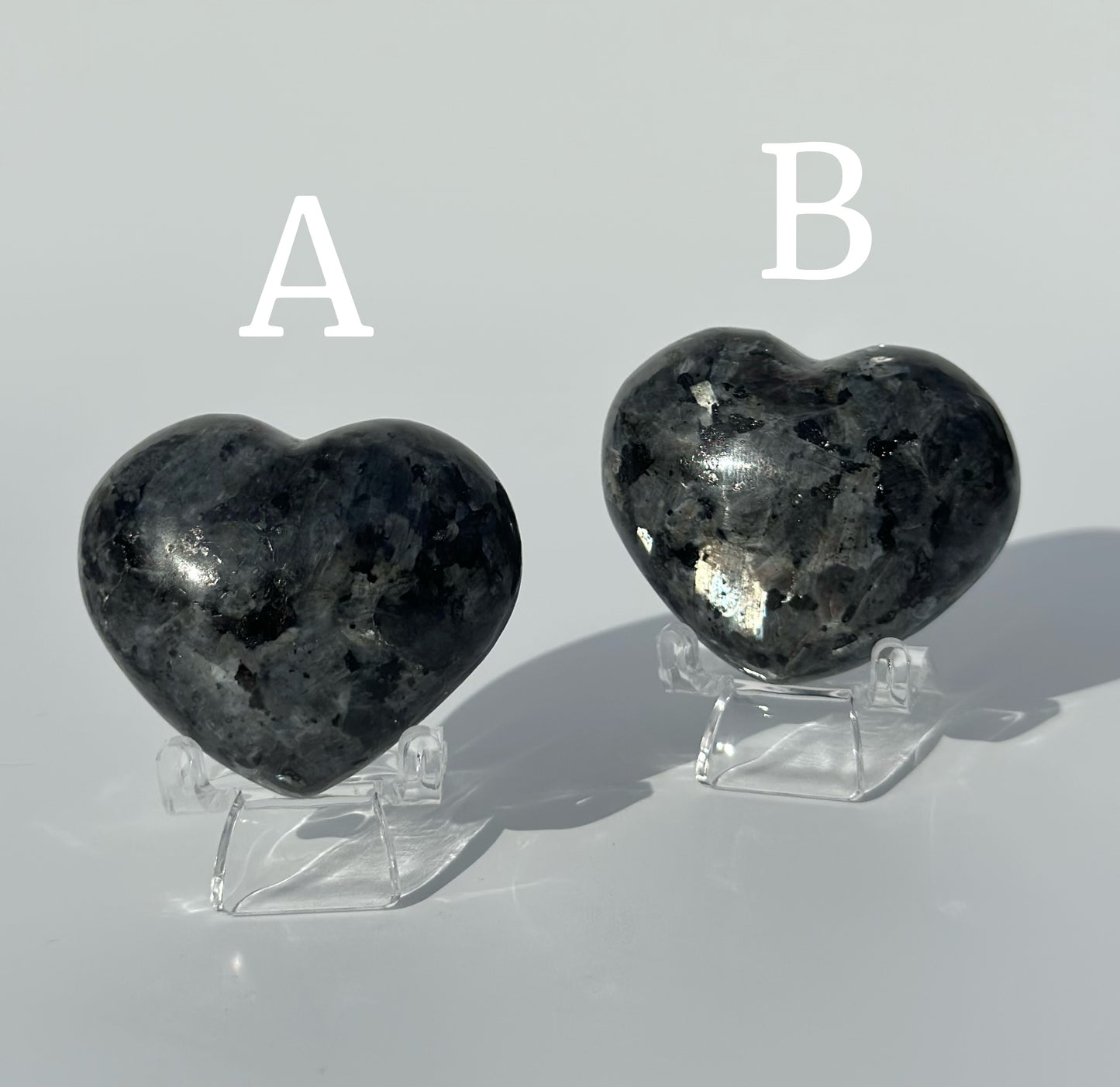 Larvikite Heart