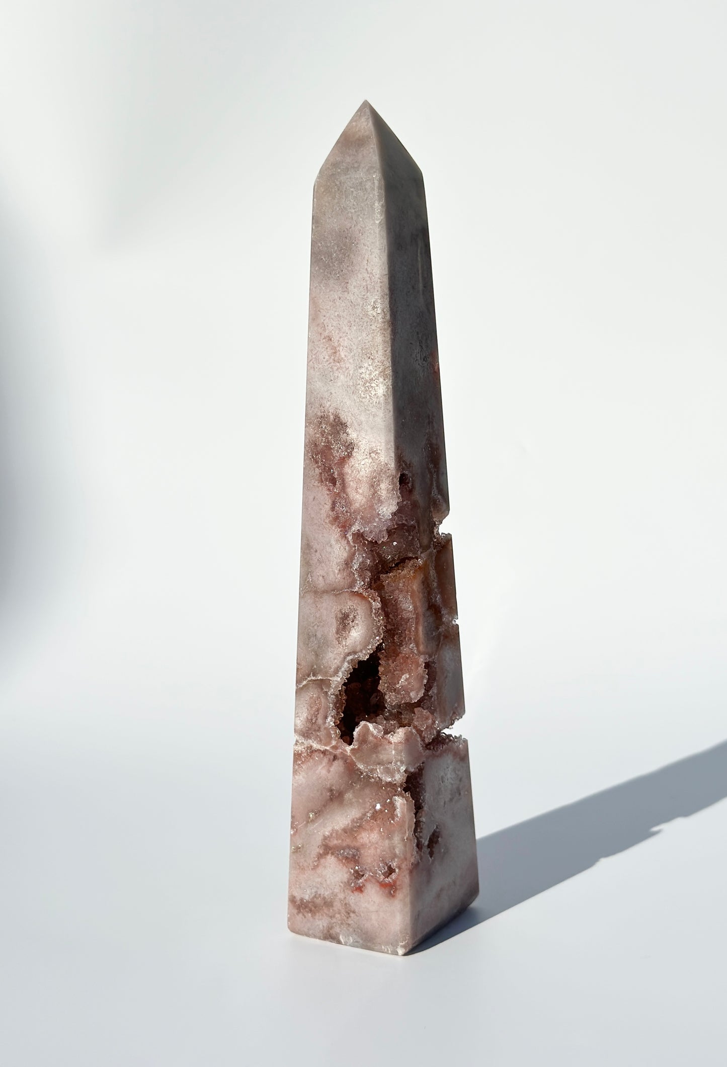 Pink Amethyst Obelisk