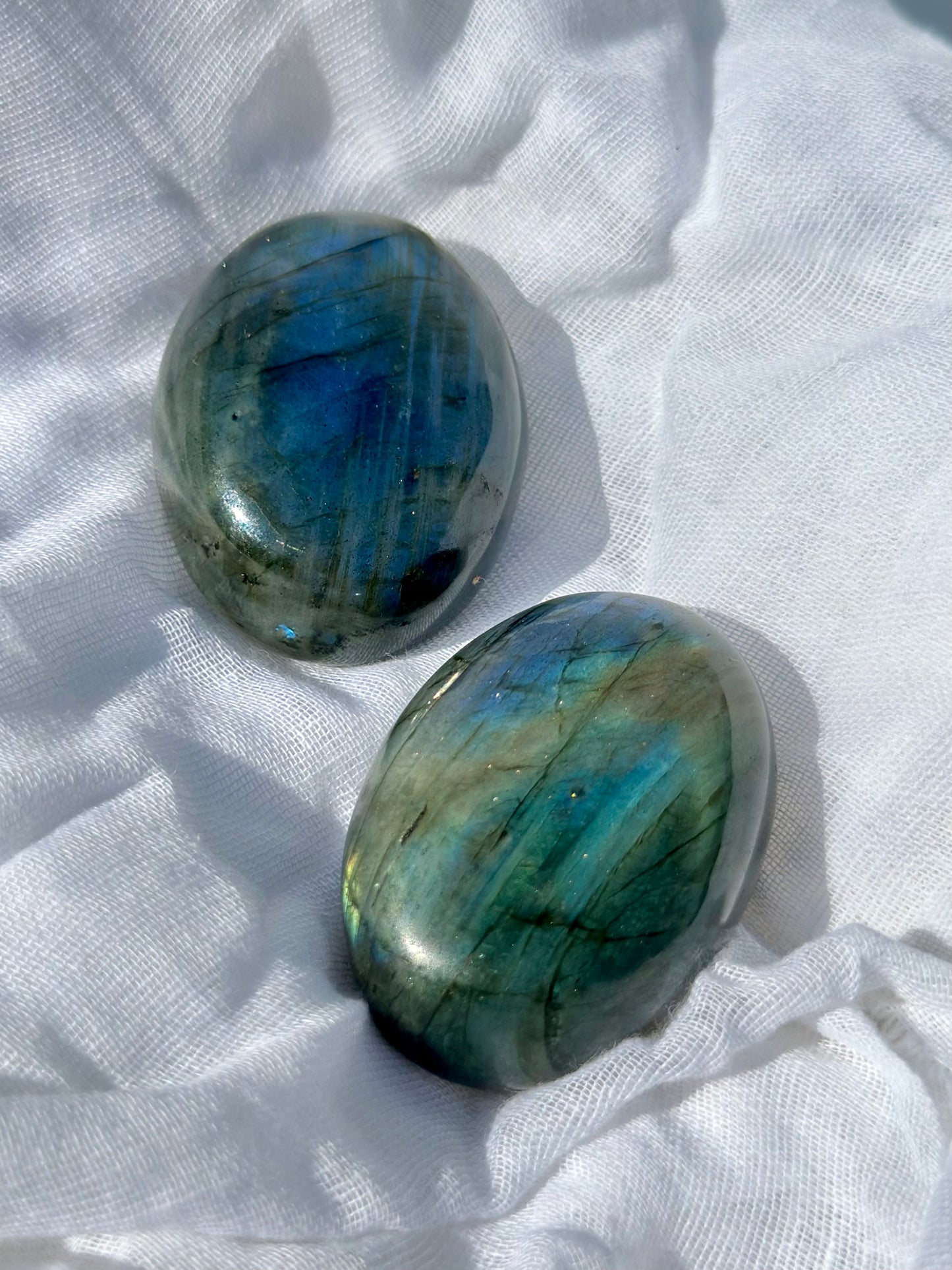 Blue Labradorite Palm