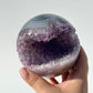 Druzy Amethyst Agate Sphere