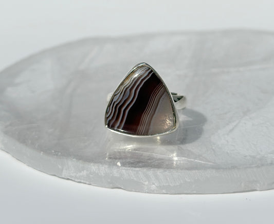 Botswana Agate Ring - Adjustable