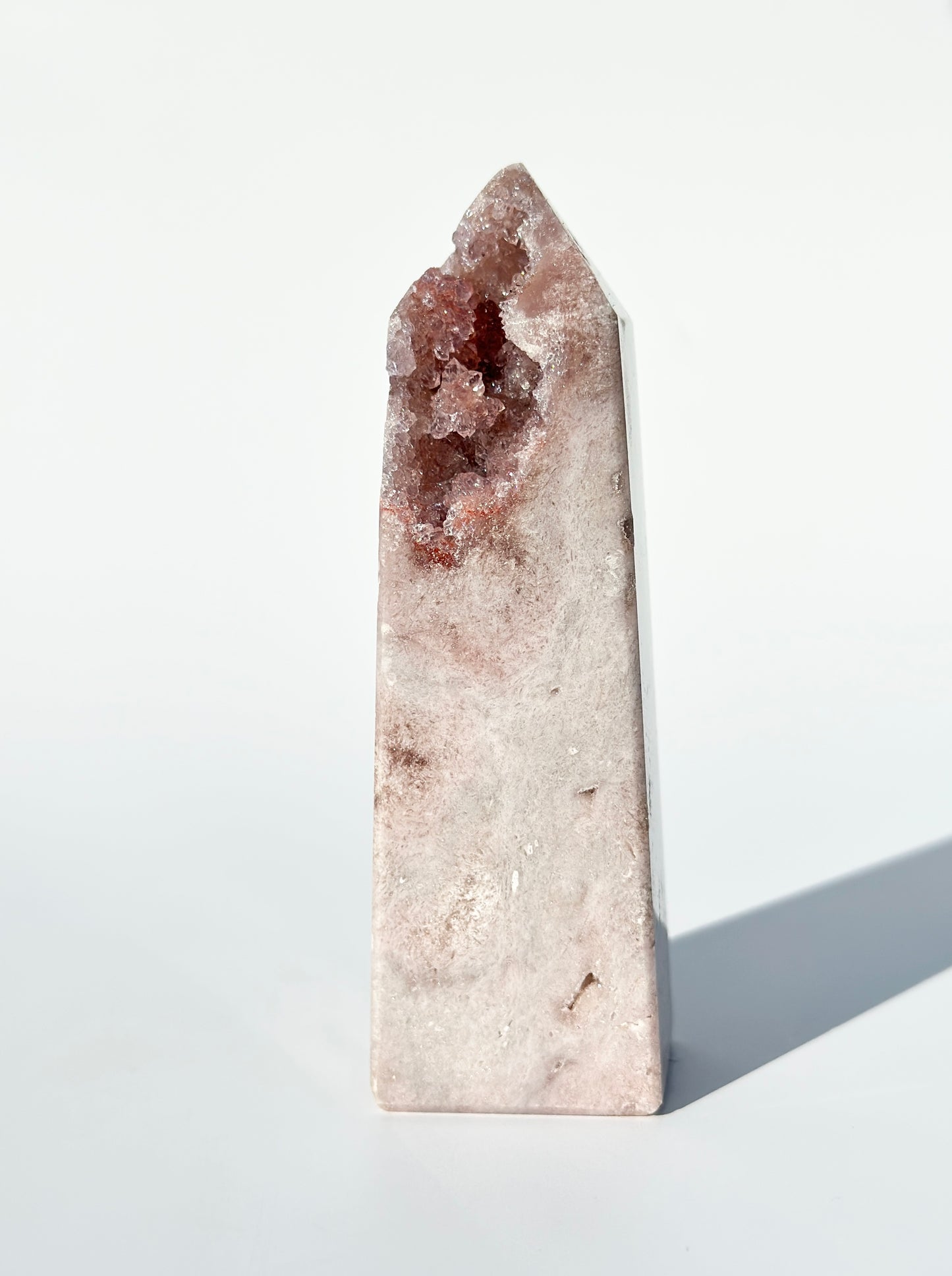 Pink Amethyst Obelisk