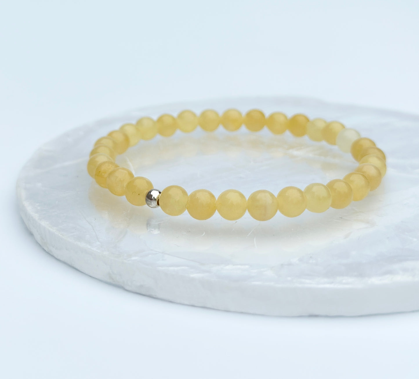 Orange Calcite Bracelet