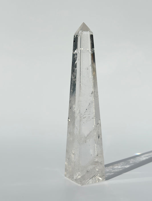 Clear Quartz Obelisk