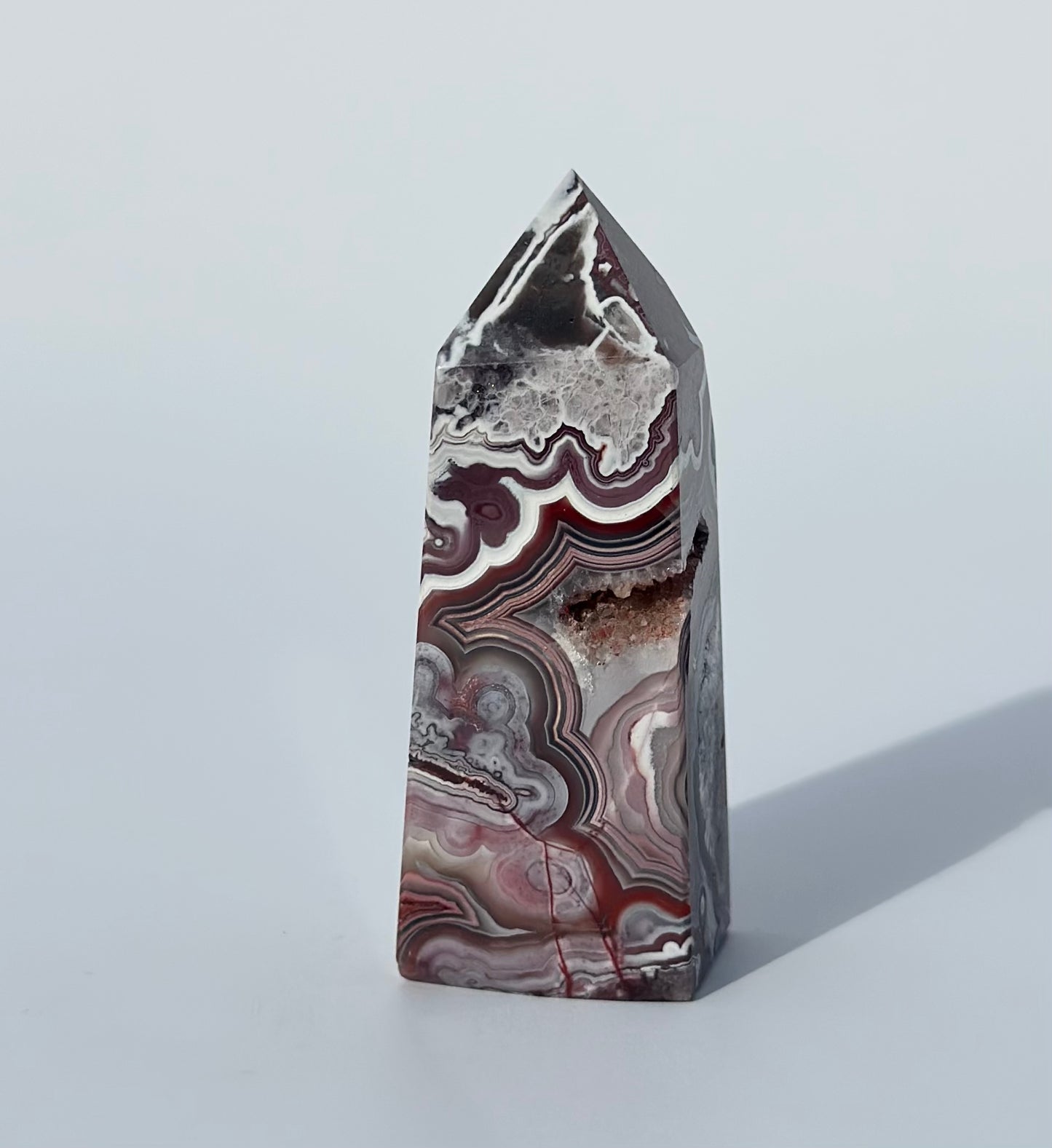 Mexican Lace Agate Point