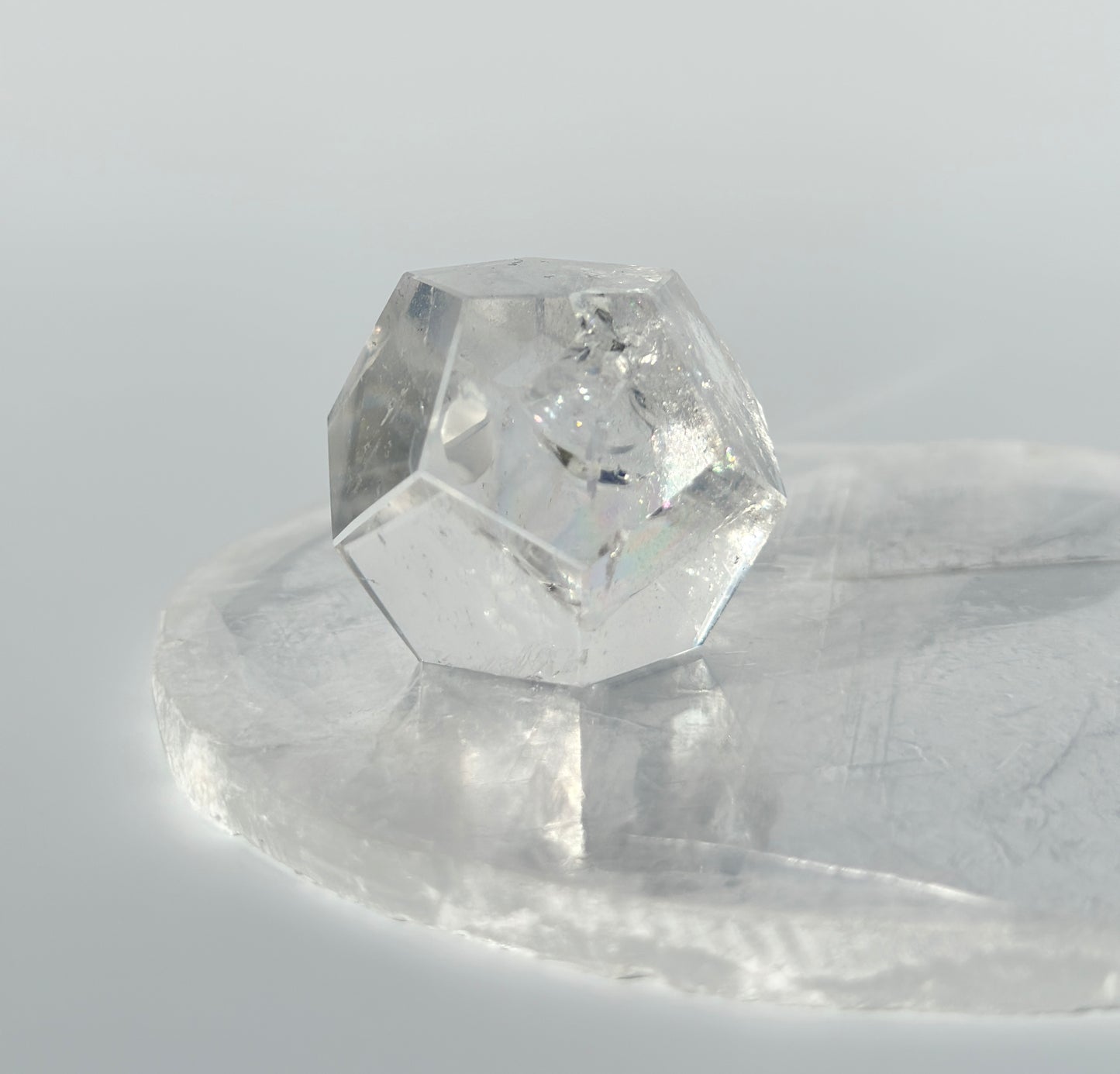 Clear Quartz Dodecahedron