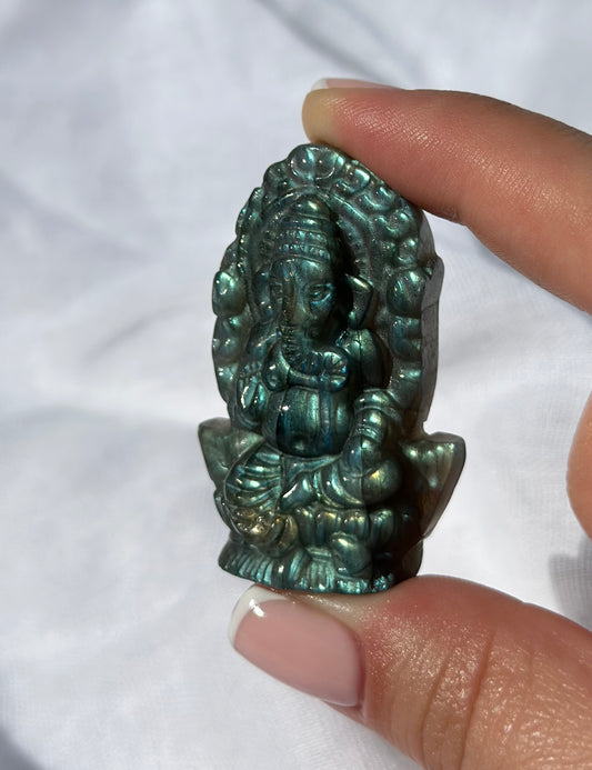 Labradorite Ganesha