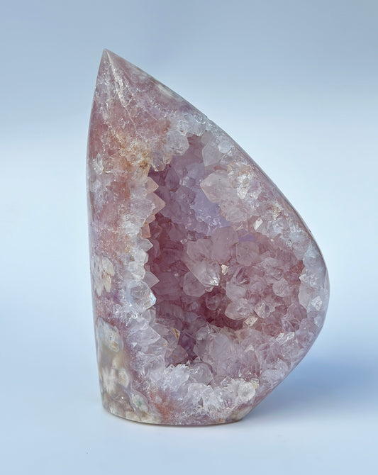 Amethyst Flower Agate Freeform