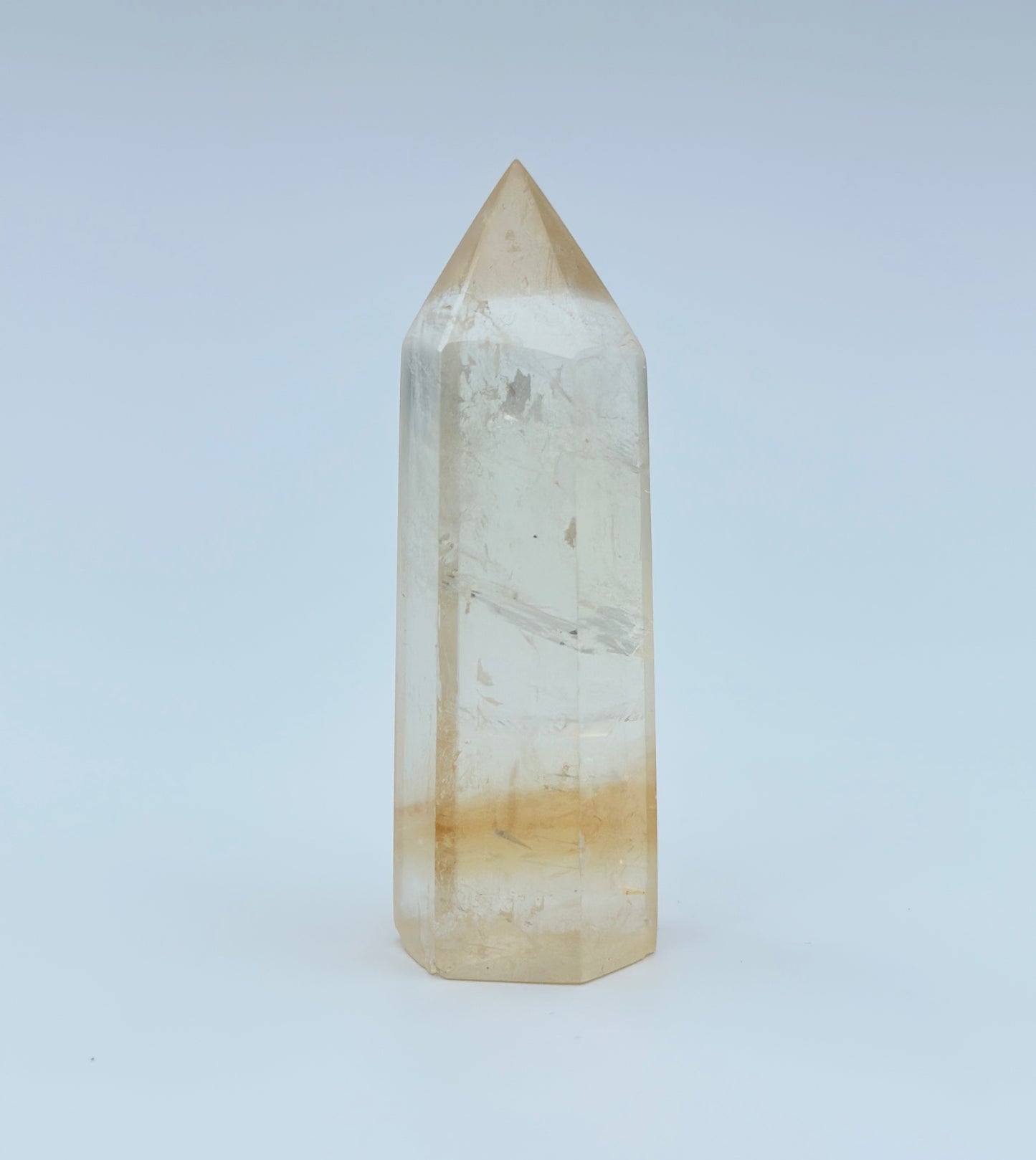 Honey Calcite Point